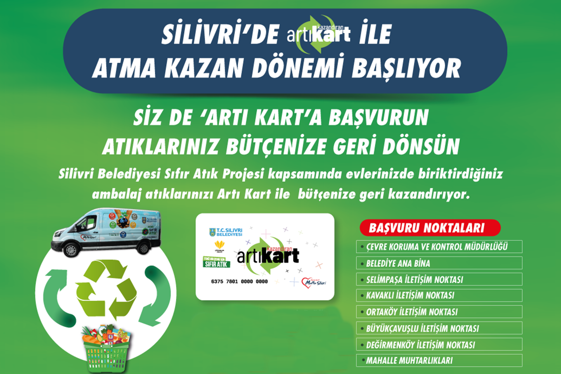 SIFIR ATIK ARTI KART  