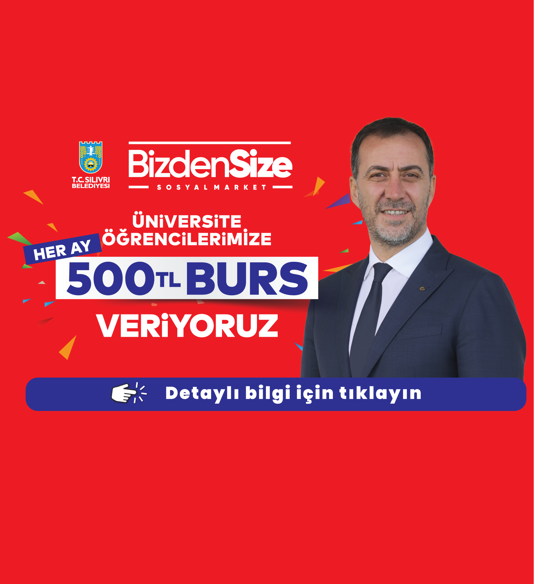 ÜNİVERSİTE ÖĞRENCİLERİNE HER AY 500 TL DESTEK