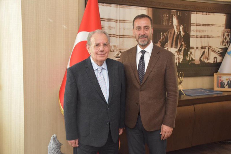 SARIBEKİR, BAŞKAN YILMAZ’I ZİYARET ETTİ