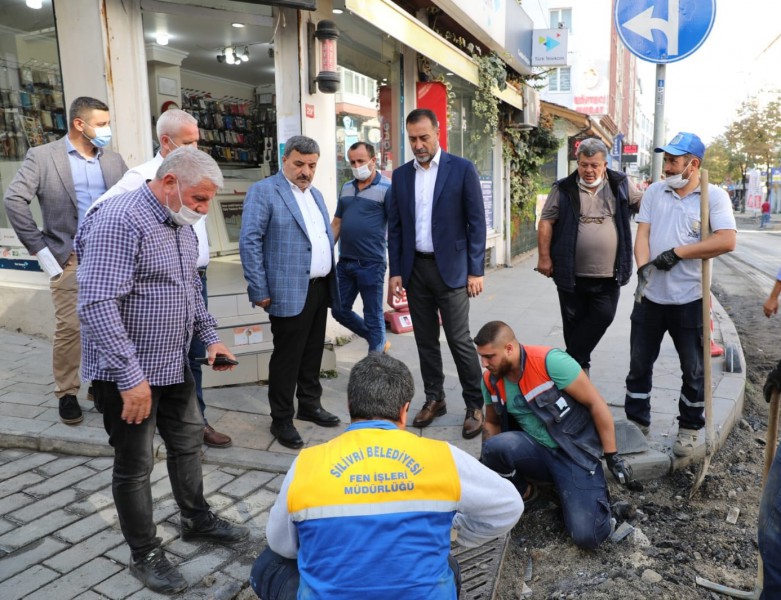 SİLİVRİ BELEDİYESİNDEN YOĞUN HAFTA SONU MESAİSİ