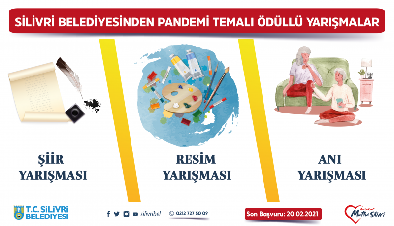 SİLİVRİ BELEDİYESİ PANDEMİ KONULU YARIŞMA DÜZENLİYOR