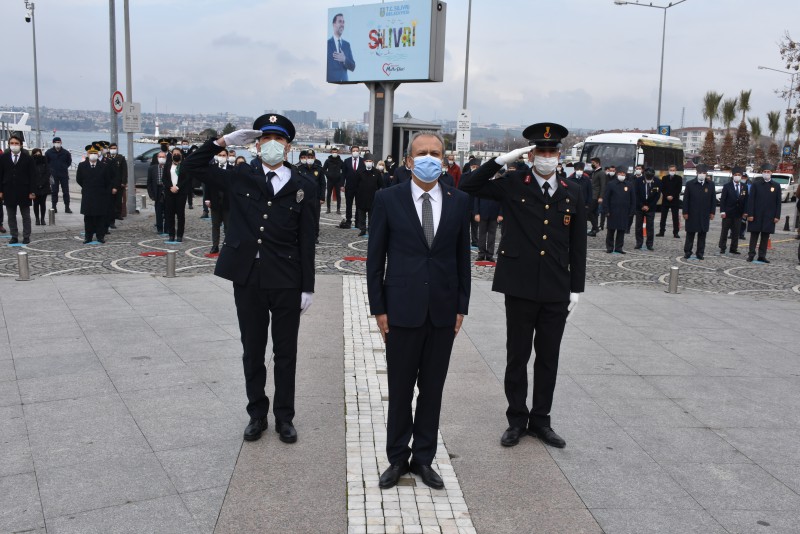 ÇANAKKALE ŞEHİTLERİ TÖRENLE ANILDI