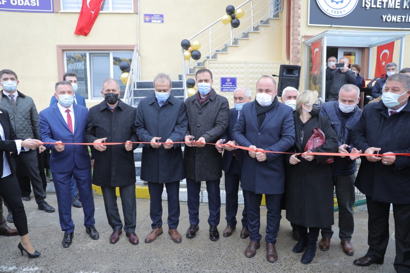 ŞOFÖRLER ODASI YENİ HİZMET BİNASI HİZMETE AÇILDI