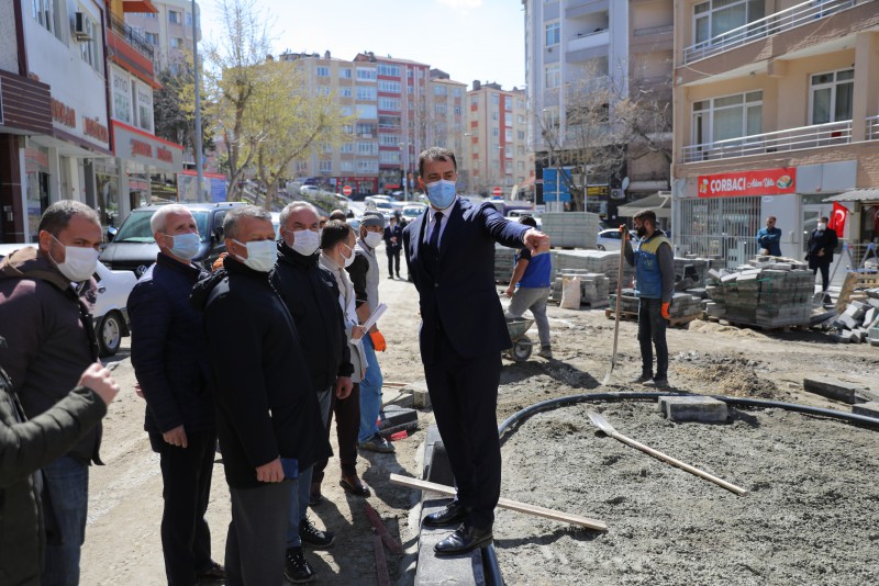 ALİBEY'DE YOĞUN MESAİ