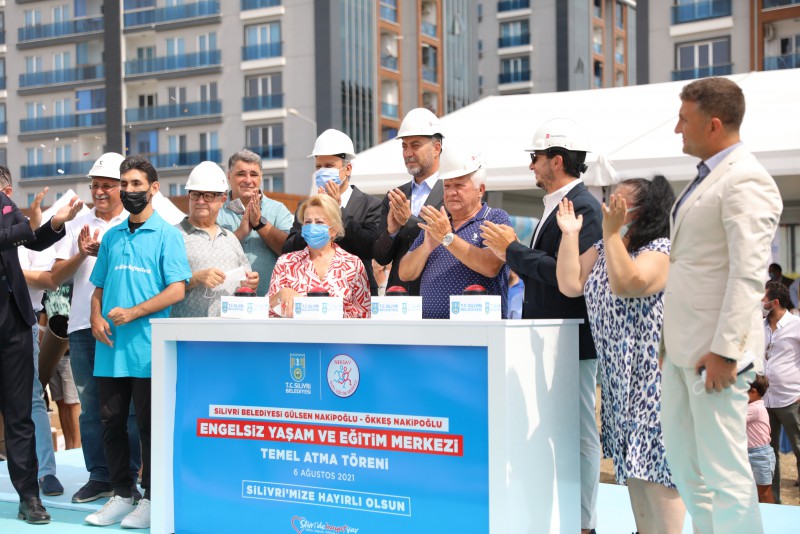 ENGELSİZ YAŞAM VE EĞİTİM MERKEZİNE GÖRKEMLİ TEMEL ATMA TÖRENİ