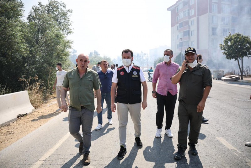 Silivri’de 11 Farklı Noktada, Aynı Anda Çıkan Yangınlar Kısa Sürede Kontrol Altına Alındı
