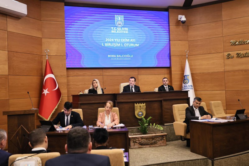 Silivri Belediyesi 2024 Yılı Ekim Ayı Meclis Toplantısı Birinci Birleşimi Birinci Oturumu Gerçekleşti
