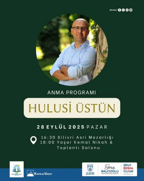 Silivri Belediyesi, Hulusi Üstün’ü anma programı düzenleyecek
