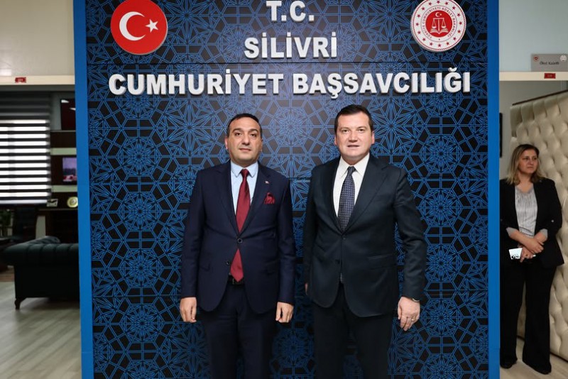 Başkan Balcıoğlu, Başsavcı Sağlam’ı ziyaret etti