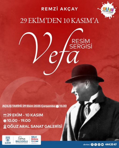 “Vefa” resim sergisi 29 Ekim’de açılıyor