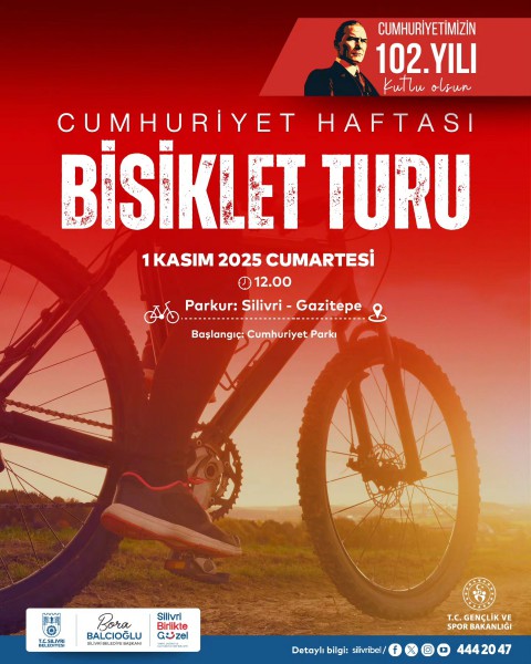 Cumhuriyet Haftası’nda Bisiklet Turu düzenleniyor