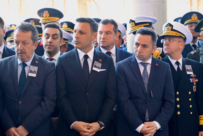 Başkan Balcıoğlu, Yarbay Korkmaz’ın cenazesine katıldı