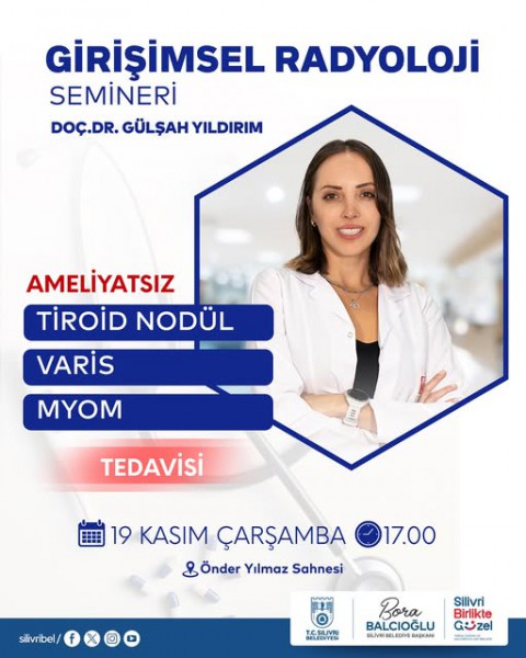 Silivri Belediyesi, Gelişimsel Radyoloji Semineri düzenleyecek