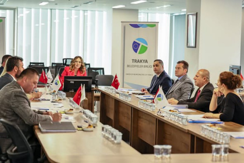 Başkan Balcıoğlu, Trakya Belediyeler Birliği Kasım Ayı Encümen Toplantısı’na katıldı