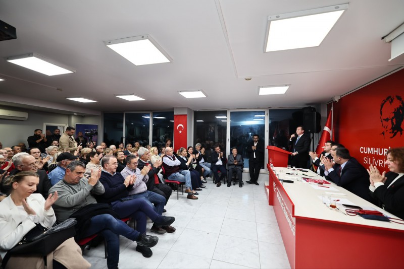Başkan Balcıoğlu partisinin örgüt toplantısında konuştu: Hiçbir partilimin başını öne eğdirmedim, eğdirmeyeceğim!