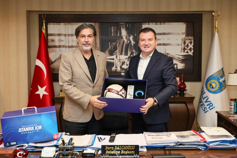 İBB Spor A.Ş Genel Müdürü Donuk, Başkan Balcıoğlu’nu ziyaret etti