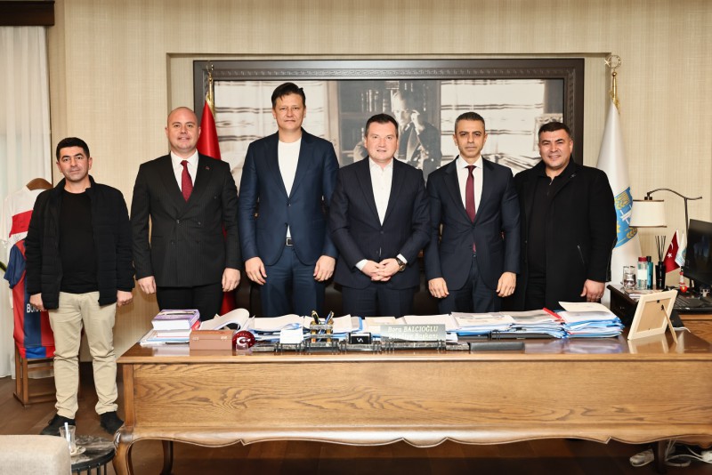 Başkan Balcıoğlu, İBB Avrupa Yakası Mezarlıklar Müdürü’nü ağırladı