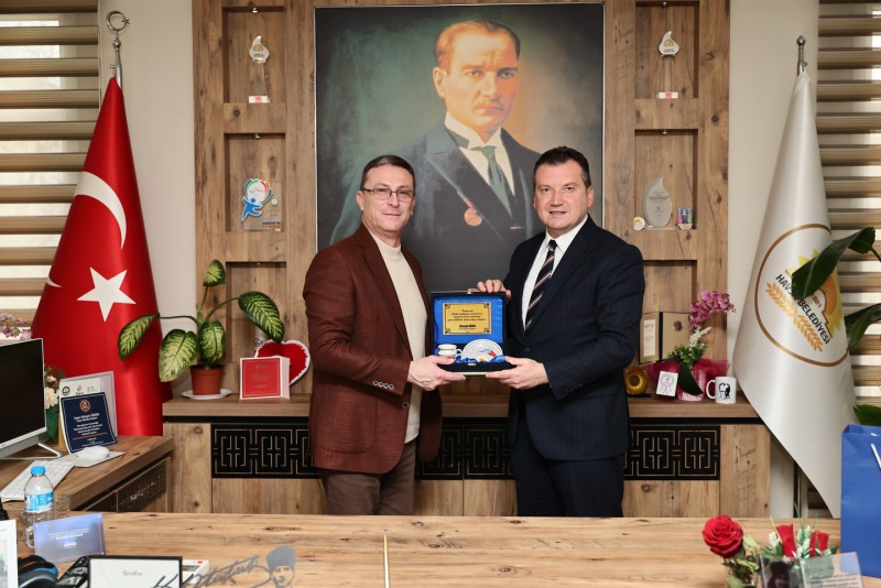 Başkan Balcıoğlu, Havsa Belediye Başkanını ziyaret etti