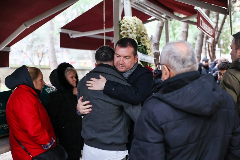 Başkan Balcıoğlu, ilçe sakinlerinin cenazesine katıldı