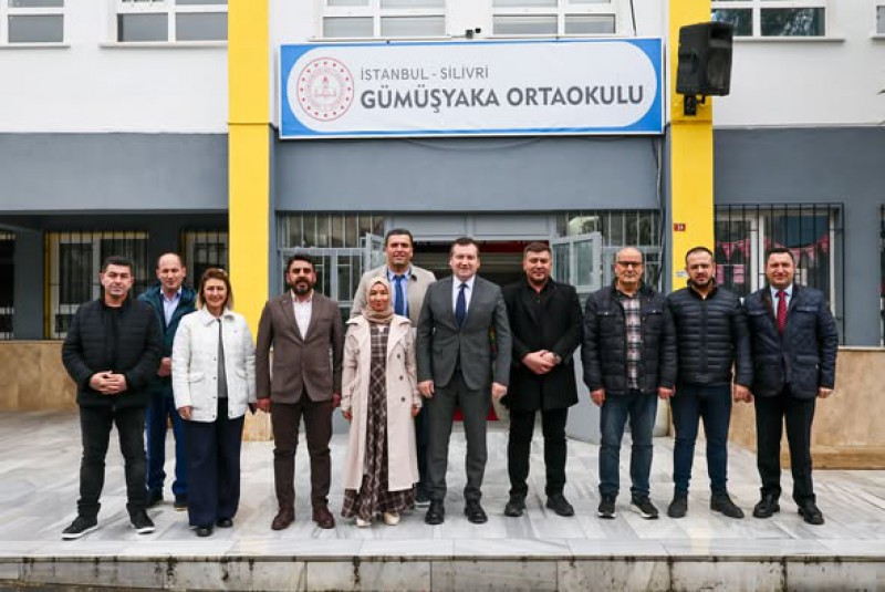 Başkan Balcıoğlu, tadilatı tamamlanan okulları ziyaret etti