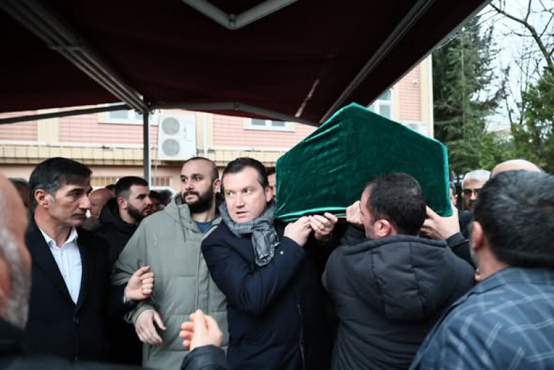 Başkan Balcıoğlu, Demirat’ın cenazesine katıldı