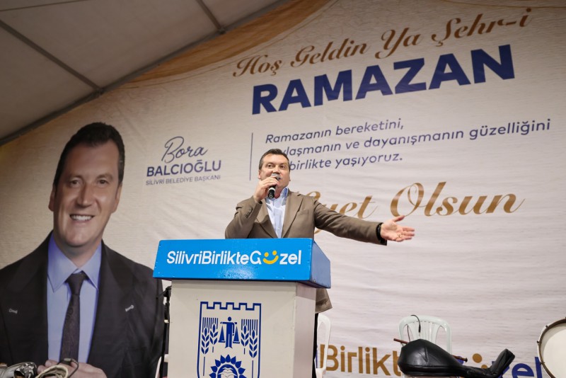 Silivri Belediyesi tarafından sivil toplum kuruluşları ve meslek odalarına iftar programı düzenlendi