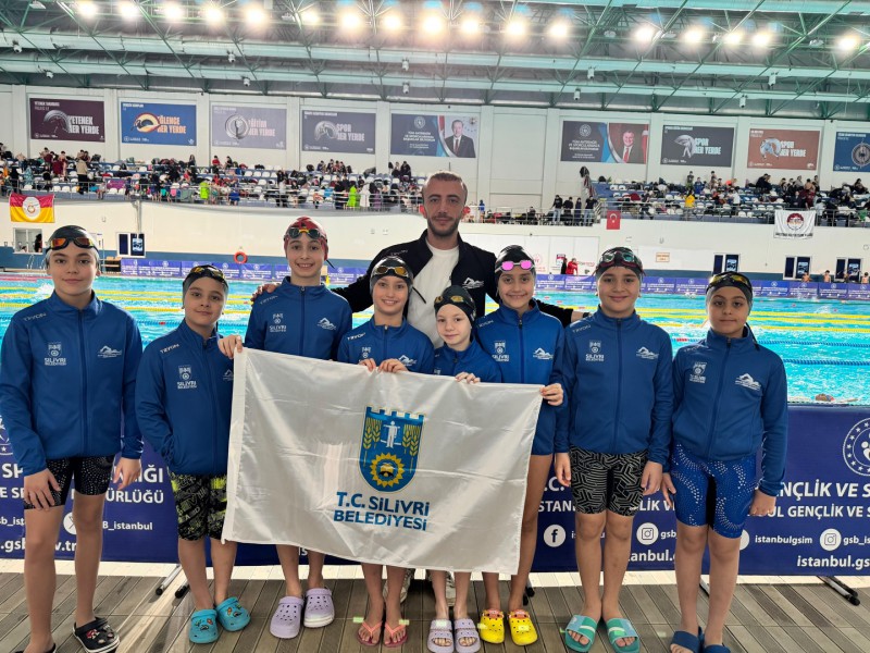 Silivri Belediyesi Yüzme Takımı 10 Yaş Ulusal Gelişim Ligi İl Vize Müsabakaları’nda