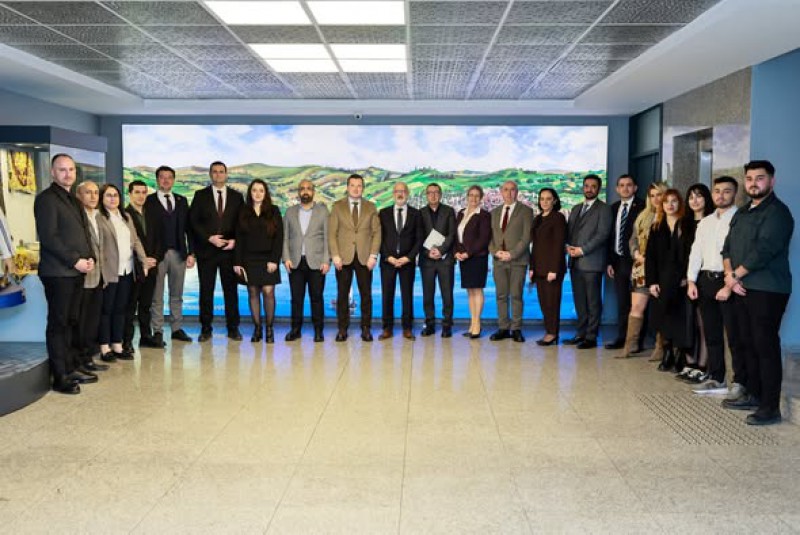 Başkan Balcıoğlu, Çakılcıoğlu ile toplantı yaptı