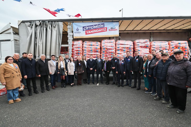 Silivri’de Yağlık Ayçiçeği Tohum Dağıtım Töreni yapıldı