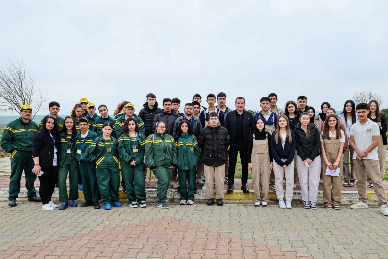 Sitovo’dan gelen öğrenciler TÜRAM’ı ziyaret etti