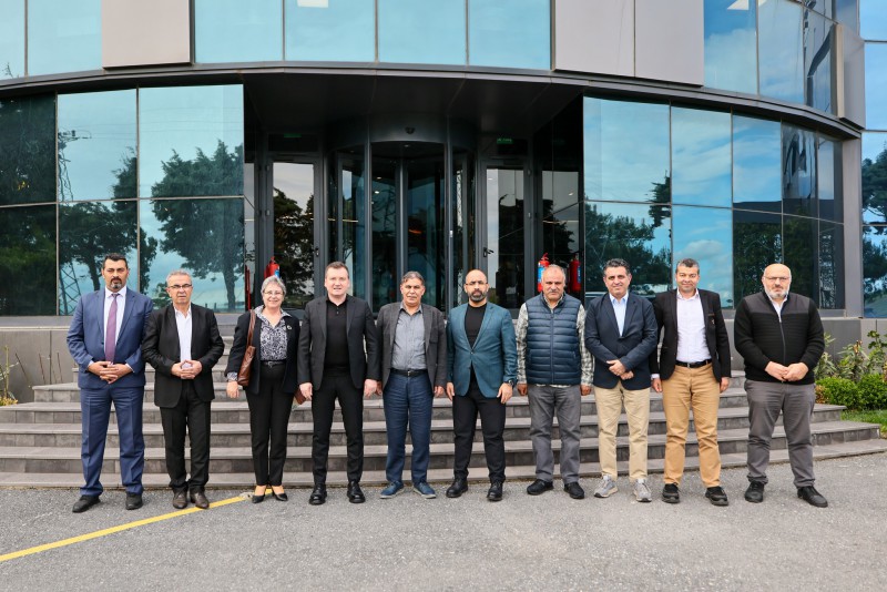 Başkan Balcıoğlu, Sora Kozmetik Fabrikası’nı ziyaret etti