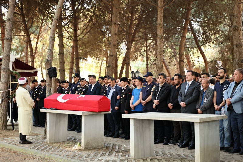 Başkan Balcıoğlu, Jandarma Asteğmen Uçar’ın cenazesine katıldı