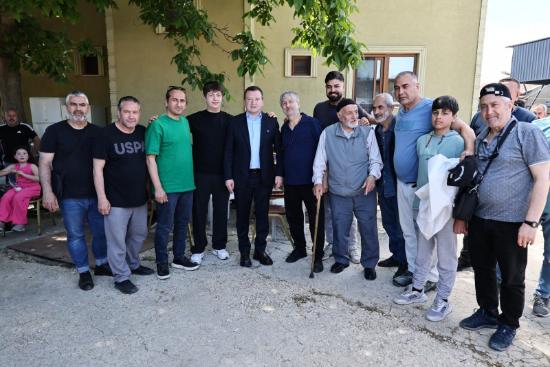 Başkan Balcıoğlu, Müjdat Alcan’ın Çiftliğini ziyaret etti