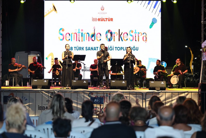 Semtimde Orkestra Etkinliği Silivri Sahili’nde Gerçekleşti