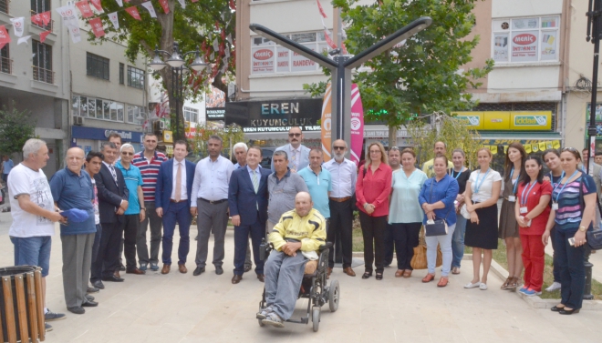 ENGELLİ ARAÇ ŞARJ İSTASYONU HİZMETE GİRDİ