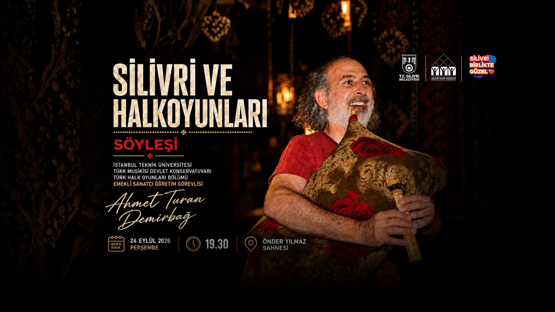 Silivri’de Türk Halk Oyunları Kültürü Söyleşisi Gerçekleştirilecek