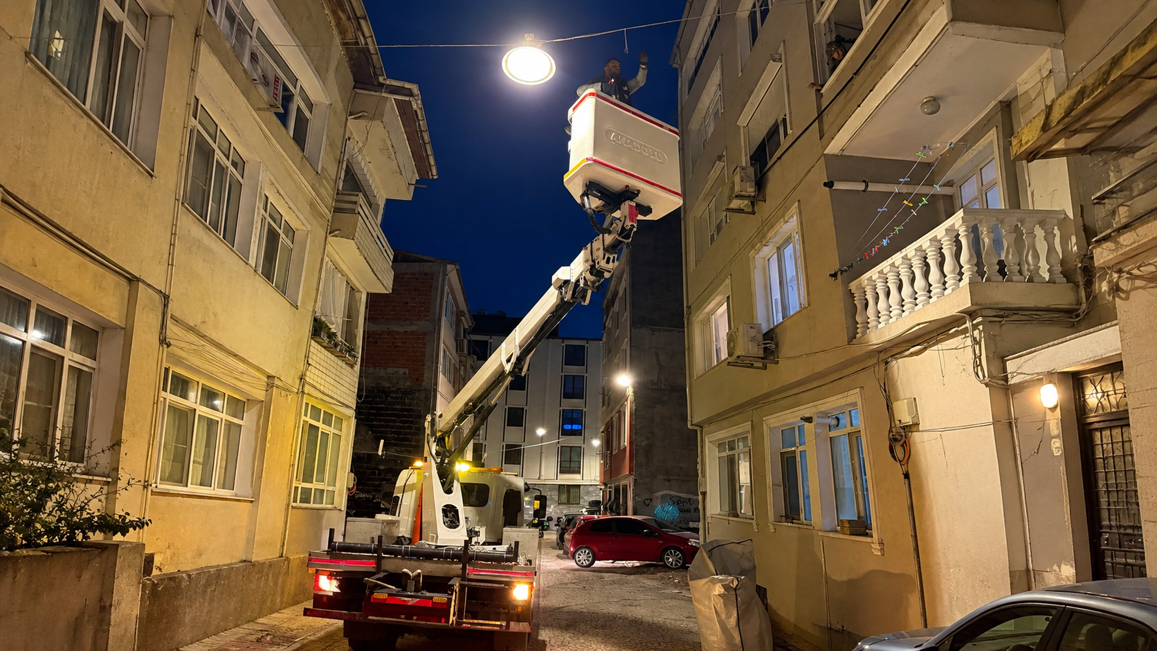 Silivri Genelinde Elektrik ve Aydınlatma Sistemlerinin Bakımları Sürüyor