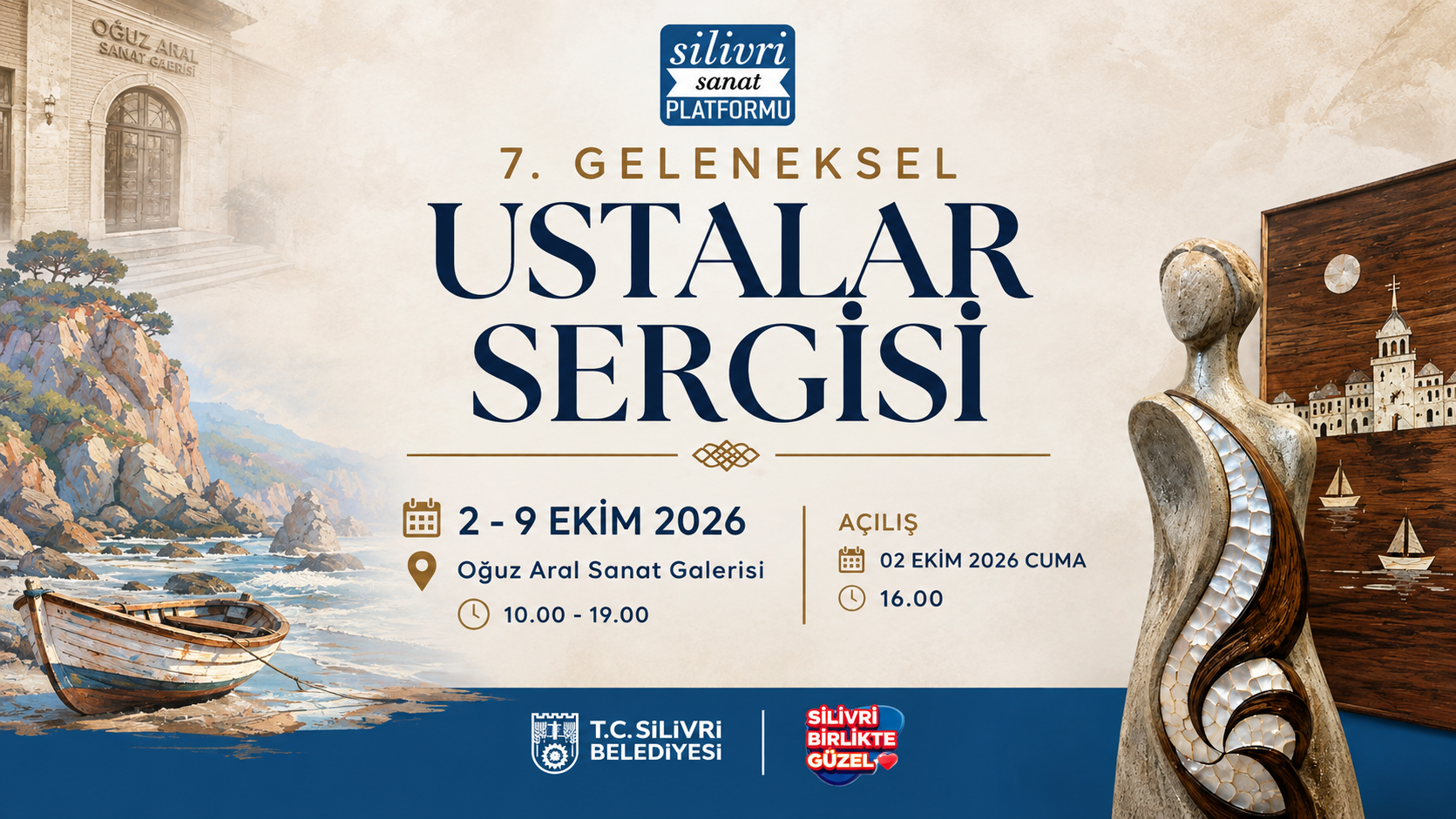 7. Geleneksel Ustalar Sergisi Sanatseverlerle Buluşuyor