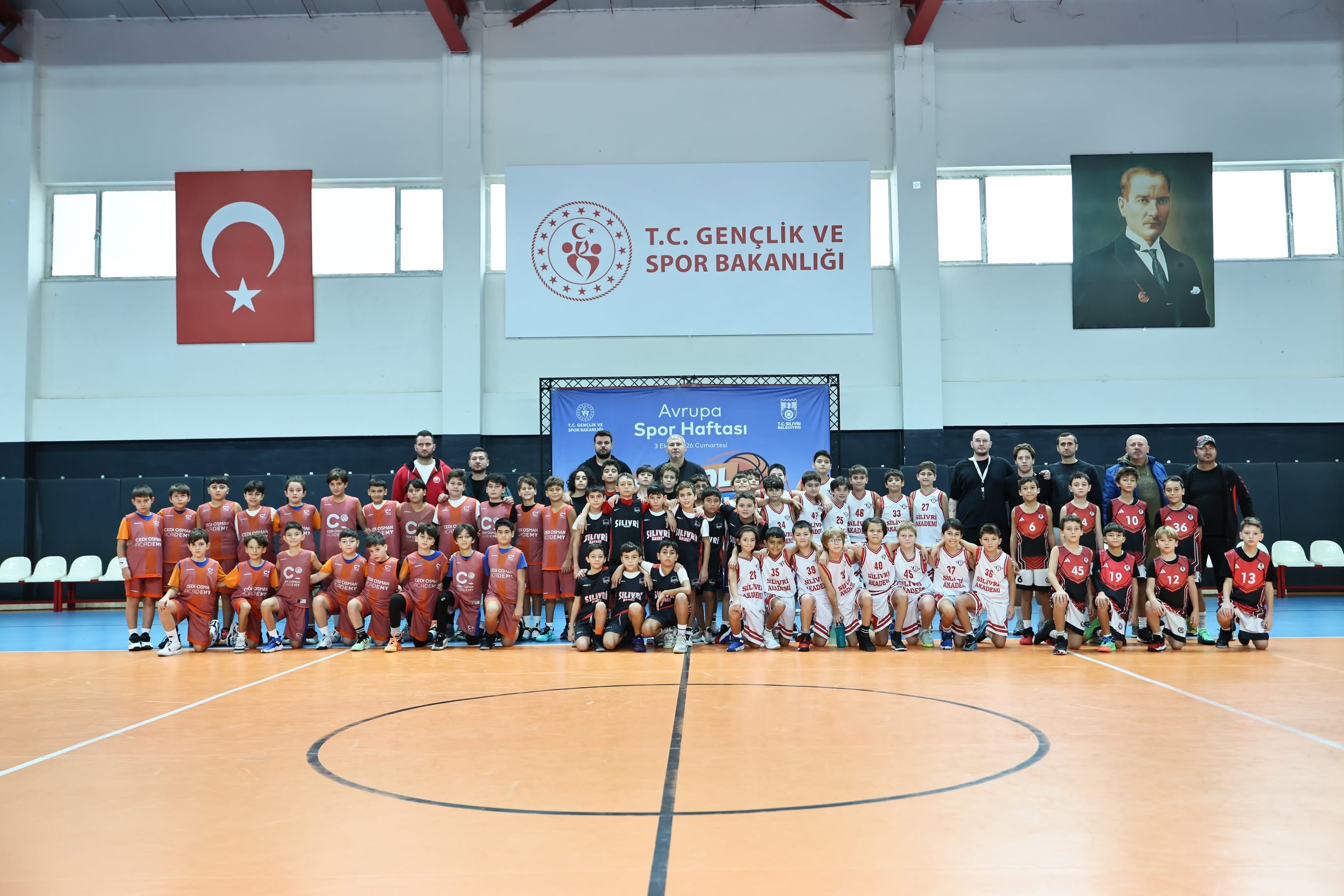 Avrupa Spor Haftası’nda Basketbol Turnuvası Düzenlendi